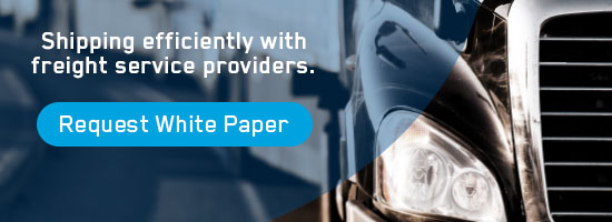 shipping efficiently with freight service providers banner
