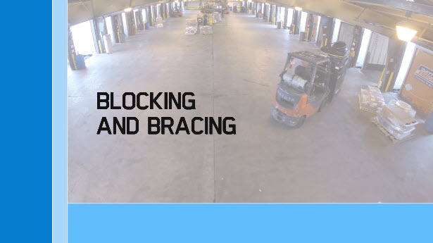 Blocking and bracing of shipping pallets video thumbnail